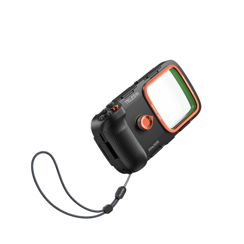 Τelesintaixun υποβρύχιο χειριστήριο φωτογράφισης κινητού με Bluetooth αδιάβροχο περίβλημα, μοντέλο P4-WTP-06, κατάλληλο για smartphones με οθόνη έως 7 ιντσών, υλικό ABS/PC/αλουμινίου κράμα, αδιάβροχο έως 20 μ