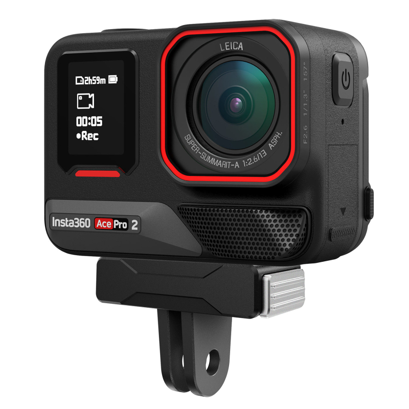 Insta360 Ace Pro2/X5 magnetická základňa s dvojčeľustovým magnetickým adapterom a rýchlym uvoľnením – materiál PC+hliníková zliatina