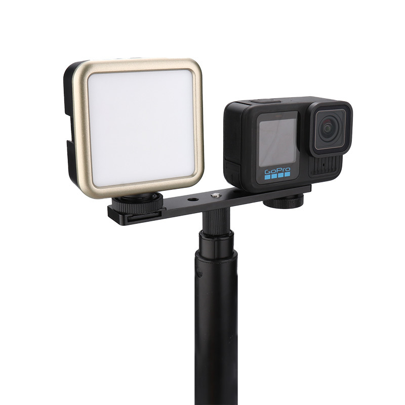 GP20 Držiak studenej obuvi — hliníková zliatina, základňa pre gimbal, tyč pre kameru, podpora mikrofónu a osvetlenia cez horúcu obuv