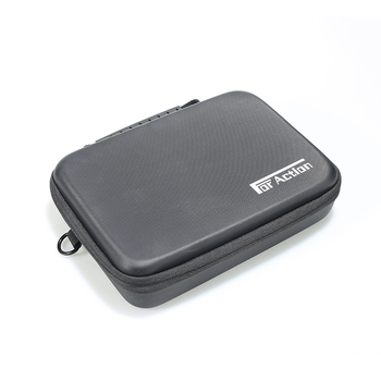 Geantă de depozitare DJI Action 3/4/5 Pro – Material PU, Compatibilă cu Action 3/4/5 Pro, Portabilă, husă multifuncțională pentru camere sportive