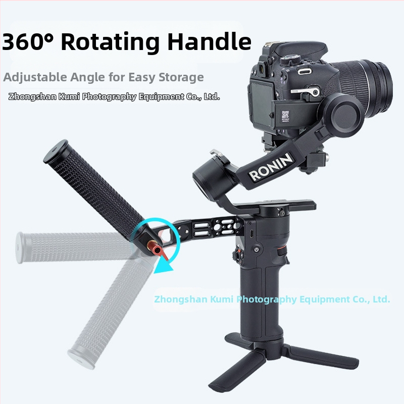 Pot rukoväť pre stabilizátor DJI RS2/RS3, hliníková zliatina, nastaviteľná, multifunkčná