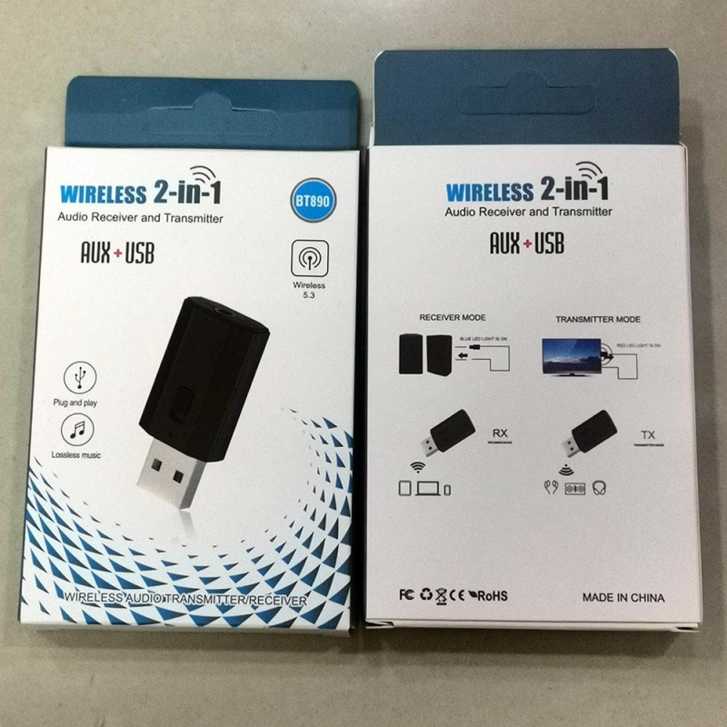 BT890 Bluetooth 5.4 audio prijemnik i odašiljač, 2-u-1 Bluetooth pretvarač, USB 2.0