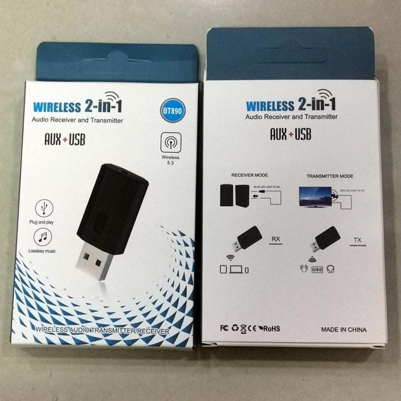 BT890 Bluetooth 5.4 audio prijemnik i odašiljač, 2-u-1 Bluetooth pretvarač, USB 2.0