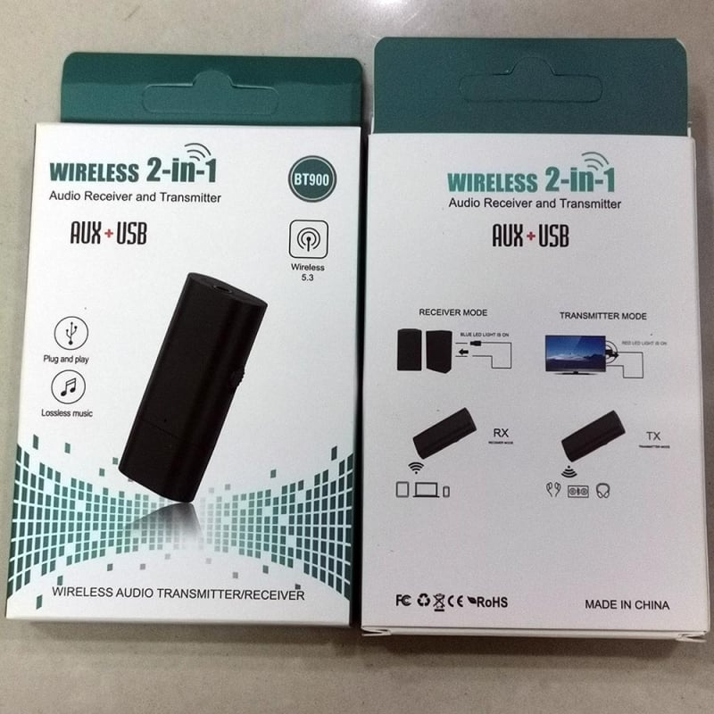 BT890 Bluetooth 5.4 audio prijemnik i odašiljač, 2-u-1 Bluetooth pretvarač, USB 2.0