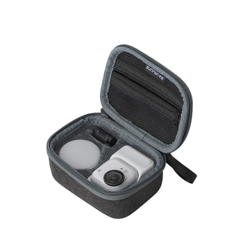 Sunnylife Gu-b042 torba za pohranu za Insta360 GO Ultra, visokokvalitetna tkanina s velurovom unutarnjom podstavom, zaštita od pada, bez logotipa