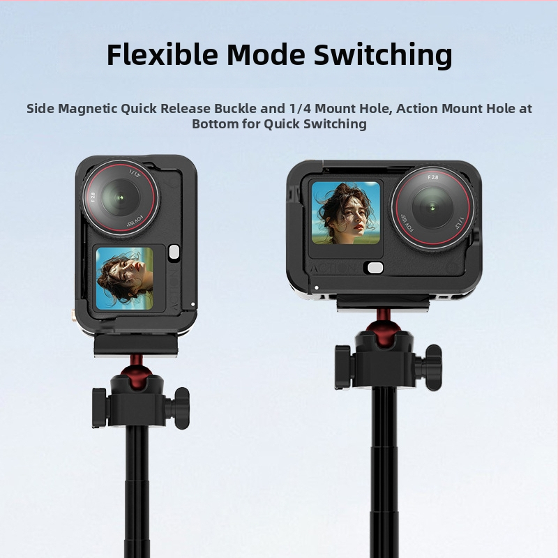 Carcasă de protecție din aliaj de aluminiu pentru DJI Action6 (Rabbit Cage)