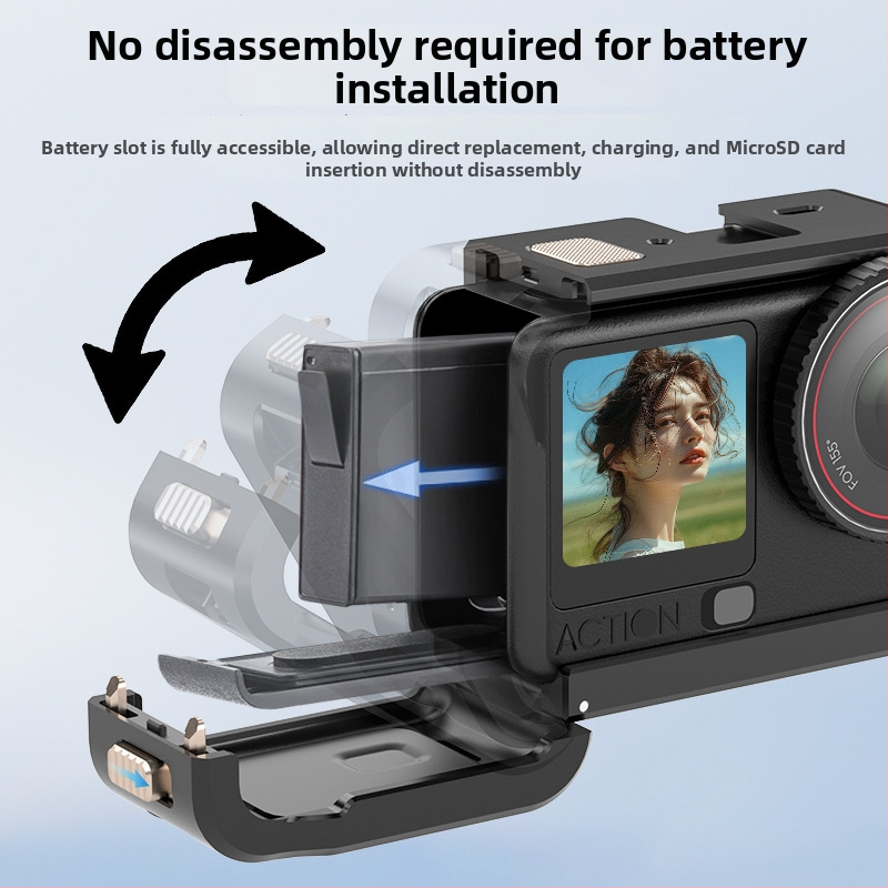 Carcasă de protecție din aliaj de aluminiu pentru DJI Action6 (Rabbit Cage)