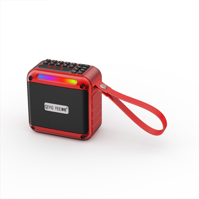 Bluetooth mini zvučnik s dva zvučnika, MP3 player, ugrađena baterija, Bluetooth 5.3, 100Hz-20kHz, SNR ≥75dB, domet do 15 m