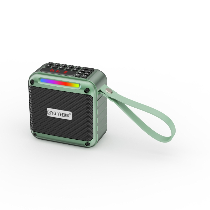 Bluetooth mini zvučnik s dva zvučnika, MP3 player, ugrađena baterija, Bluetooth 5.3, 100Hz-20kHz, SNR ≥75dB, domet do 15 m