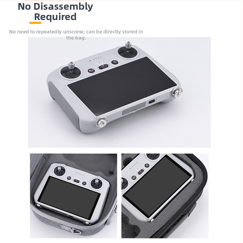 Brdrc šnúrka na diaľkové ovládanie pre DJI Mini 3 Pro / Mavic 3 RC Pro s obrazovkou – materiál: polyester bavlna + mikrovlákno koža, modelový kód Ewb9387, tlač loga: minimálne 500