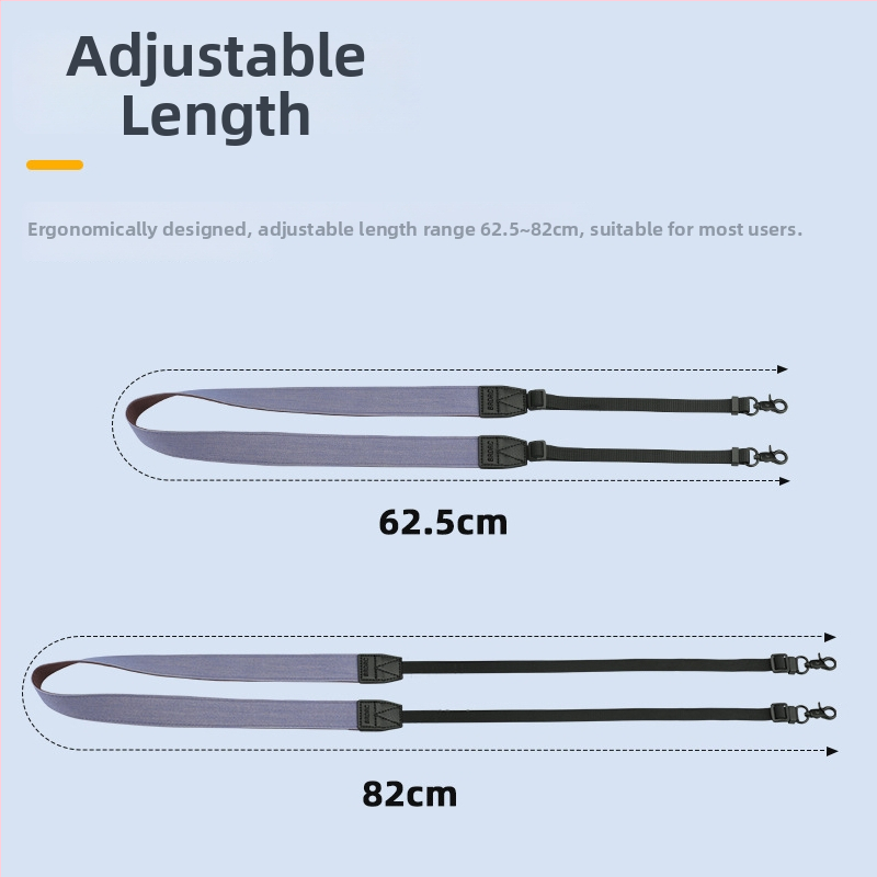 Brdrc šnúrka na diaľkové ovládanie pre DJI Mini 3 Pro / Mavic 3 RC Pro s obrazovkou – materiál: polyester bavlna + mikrovlákno koža, modelový kód Ewb9387, tlač loga: minimálne 500