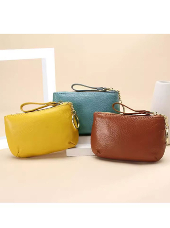 Novčanik za kovance od PU kože sa zatvaračem | minimalistički tanak dizajn | unisex | bez podstava