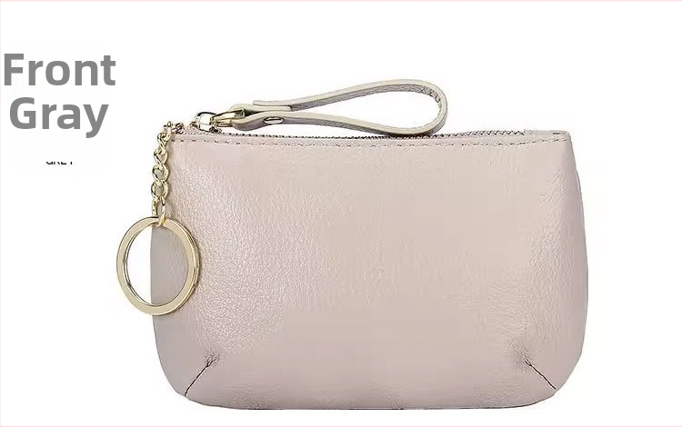 Novčanik za kovance od PU kože sa zatvaračem | minimalistički tanak dizajn | unisex | bez podstava