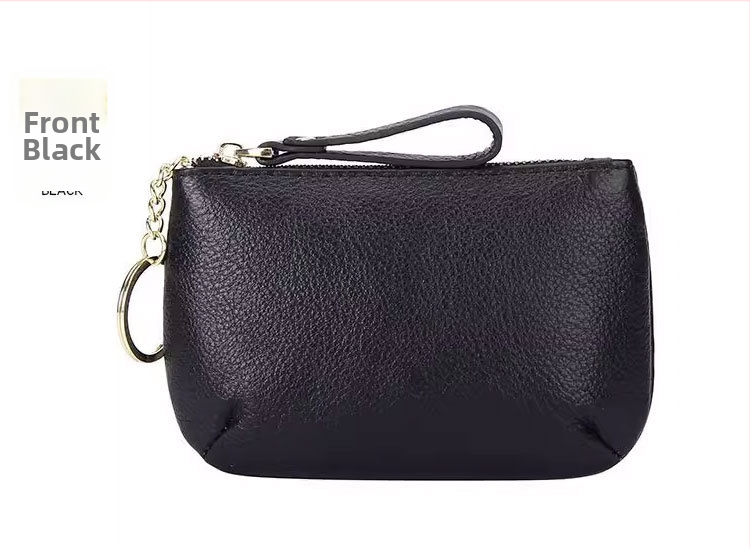 Novčanik za kovance od PU kože sa zatvaračem | minimalistički tanak dizajn | unisex | bez podstava