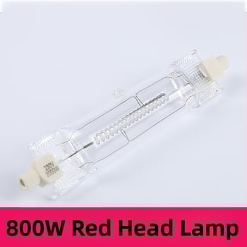 Фотографско осветление за запълване 800W халогенна тръба 220-240V 3200K без димер CE