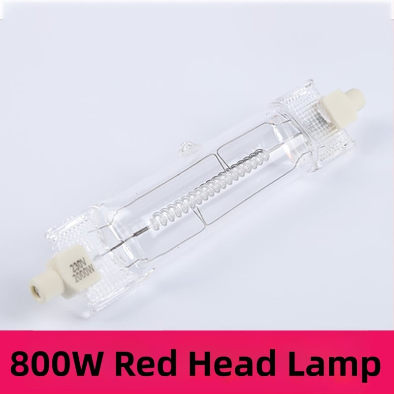 Фотографско осветление за запълване 800W халогенна тръба 220-240V 3200K без димер CE