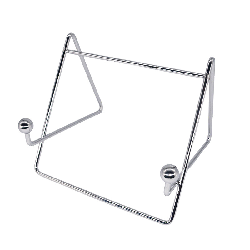 Suport metal pentru tabletă de birou – model 1135; compatibil cu iPad și iPad mini (2/3/4); greutate 135 g; personalizat conform desenelor