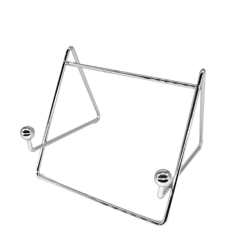 Suport metal pentru tabletă de birou – model 1135; compatibil cu iPad și iPad mini (2/3/4); greutate 135 g; personalizat conform desenelor