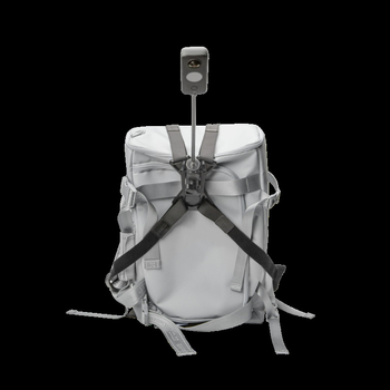 Accesoriu pentru rucsac Insta360 pentru filmare în perspectiva celui de-al treilea — construcție din aliaj de aluminiu, nylon și fibre de carbon; compatibil cu X3, ONE X2, ONE RS, ONE R