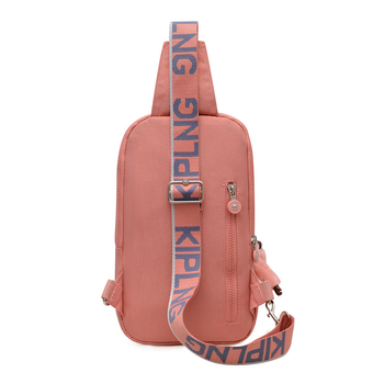 Naylon ženska crossbody torbica, gradski minimalistički stil, sa zatvaračem, unutarnje pretinci (zip pretinac, pretinac za telefon, pretinac za ID karticu), poliester podstava, proljeće 2025