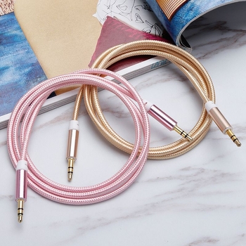 Aux audio kabel, AV linija, zlatno pozlaćeni konektori, optičko vlakno, kompatibilno s MP3