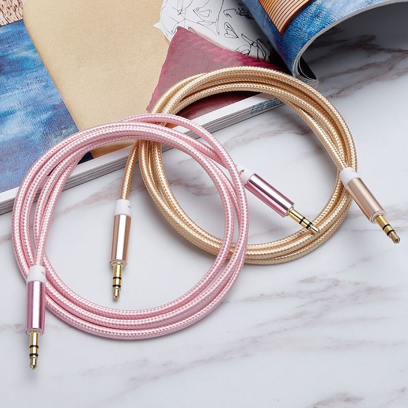 Aux audio kabel, AV linija, zlatno pozlaćeni konektori, optičko vlakno, kompatibilno s MP3