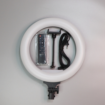 HY-D13 LED kružno svjetlo za prijenos uživo, 36W, AC100-240V, vertikalna montaža