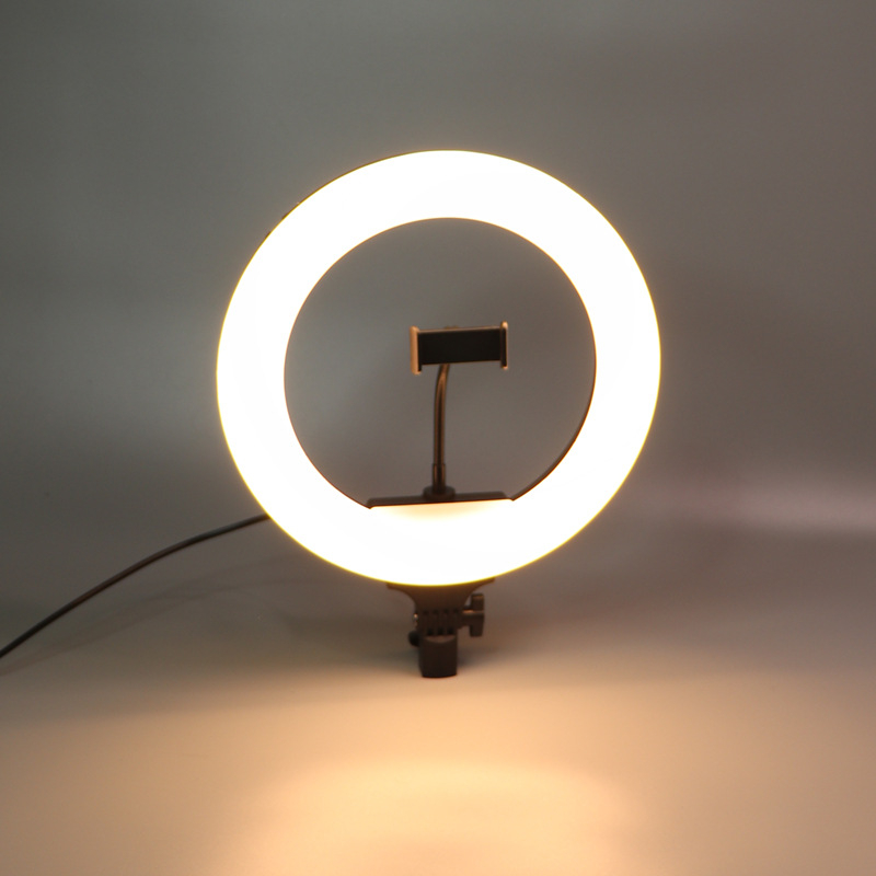 HY-D13 LED kružno svjetlo za prijenos uživo, 36W, AC100-240V, vertikalna montaža