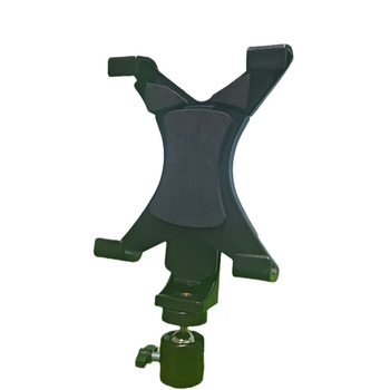 Držač kamere s 1/4 inčnim navojem i četverozubim ravnim stezanjem, sklopno, 360° pan/tilt, 91 g