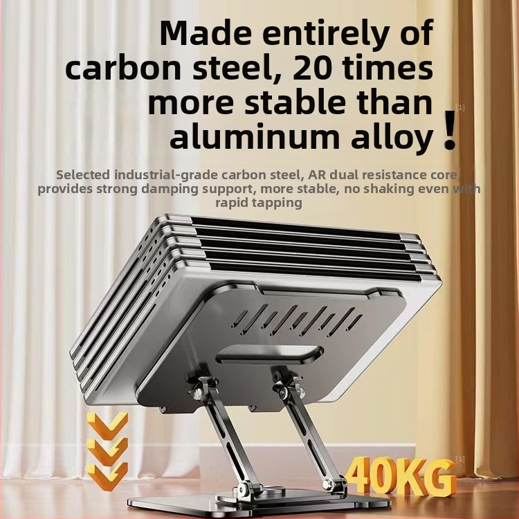 Sundasheng suport pentru laptop – pliabil și rotativ, răcire pentru birou, depozitare portabilă, ridicare verticală reglabilă