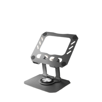 Suport tablet rotativ 360°, bază din aluminiu pliabilă, înălțime reglabilă pentru birou, compatibil cu iPad, docking de răcire portabil