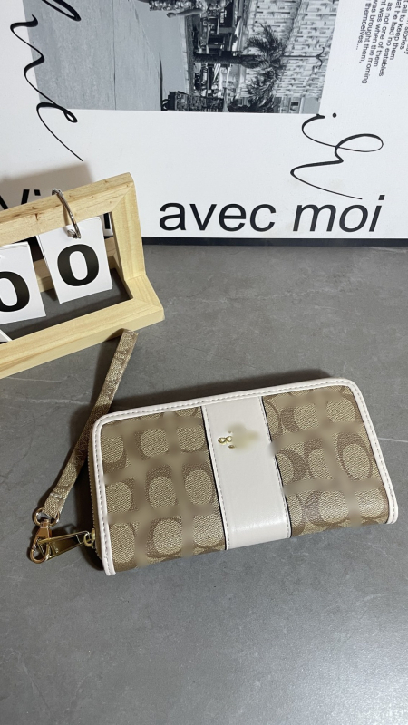 Ženski PU kožni novčanik s karticom, geometrijski uzorak, ultra lagan, svakodnevna upotreba, lansiranje jeseni 2024