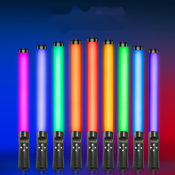 RGB LED подсветка за снимане и стрийминг, преносимо ръчно осветление, 7 W, регулируема яркост и цвят, подходяща за вътрешни помещения