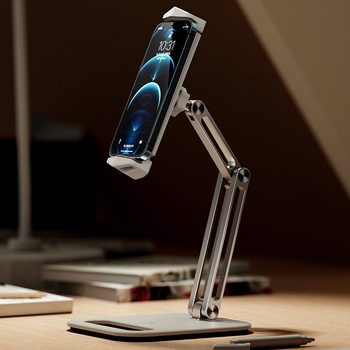 ARP47 Sklopivi aluminijski nosač za tablet, stolni stalak, kompatibilan s iPadom, iPad 2/3/4 iPad Mini, 350 g