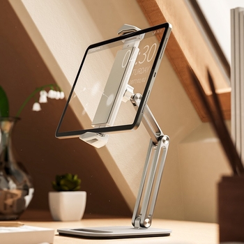 ARP47 Sklopivi aluminijski nosač za tablet, stolni stalak, kompatibilan s iPadom, iPad 2/3/4 iPad Mini, 350 g