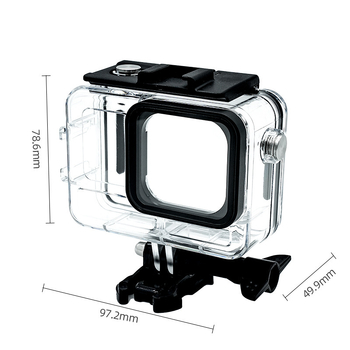 Beizhen 2040 Carcasă subacvatică impermeabilă pentru Insta360 Ace Pro – PC + oțel inoxidabil + sticlă, adâncime 40 m, Compatibilă Insta360 Ace Pro