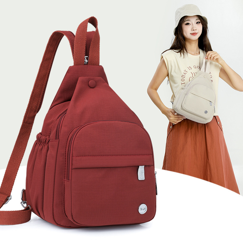 Sizhou Rucsac pentru călătorii de plăcere din nailon, cu căptușeală din poliester — Chest bag / crossbody, toamnă 2025