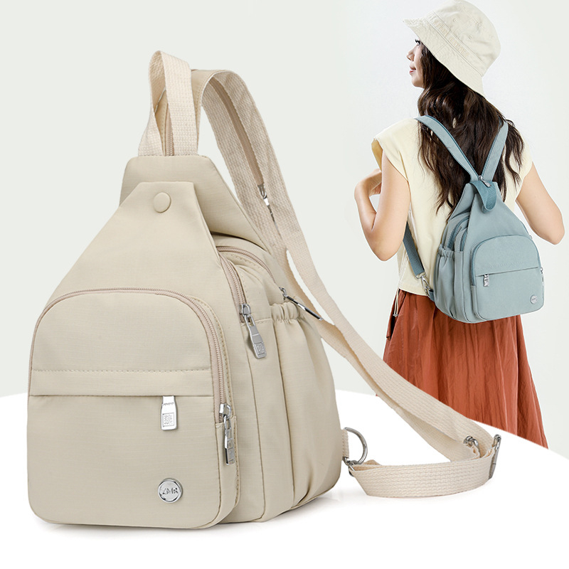 Sizhou Rucsac pentru călătorii de plăcere din nailon, cu căptușeală din poliester — Chest bag / crossbody, toamnă 2025
