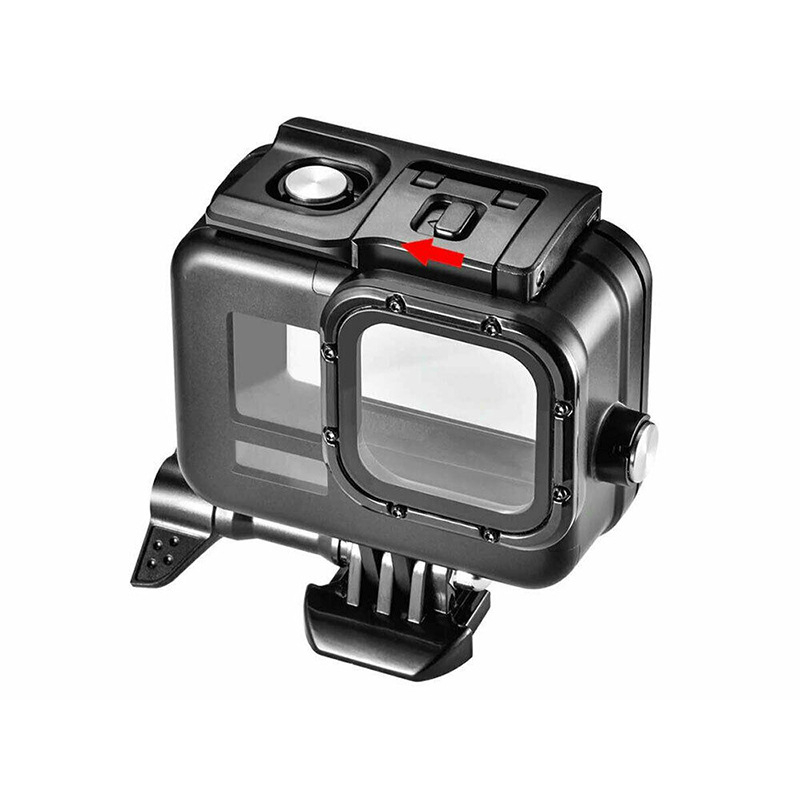 GoPro Hero8 vodootporna kutija CN-121 (60m dubina, PC + 316 nehrđajući čelik + kaljeno staklo)