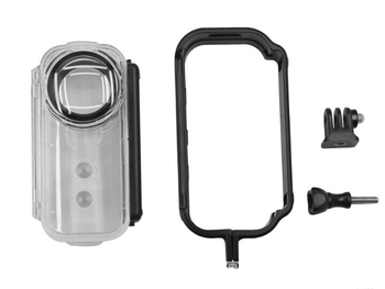 Podvodno kućište za Insta360 ONE X: vodootporno do 30 m, materijal optičko staklo + PC, kompatibilno s Insta360 ONE X, prilagodljiv logotip