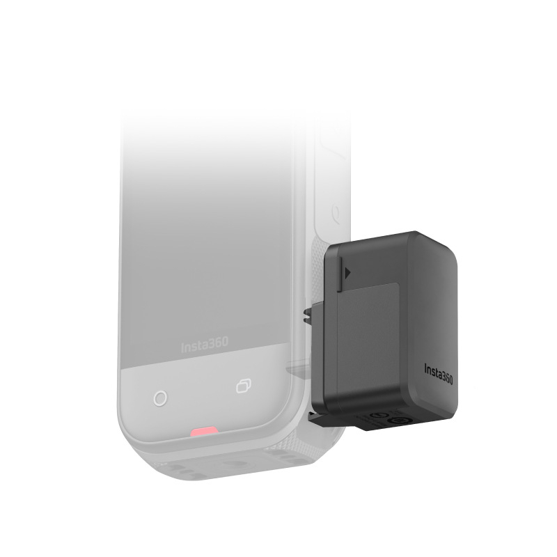 Modul de stocare pentru Insta360 X5 — accesorii originale Shadowstone, plug‑and‑play, bază flexibilă de adeziv