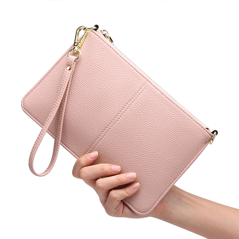 Ženska PU crossbody clutch torba, mini kvadratni oblik, zatvaranje na zip, unutarnji džepovi: skriveni džep na zip, džep za telefon, džep za ID, poliester podstava