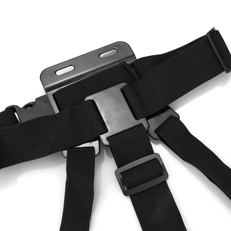 GoPro prednja prsna traka za akcijske kamere, plastika + elastična traka, opća kompatibilnost, mogućnost dodavanja logotipa