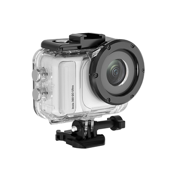 Carcasă transparentă pentru Insta360 GO Ultra, PC + sticlă, ambalaj în cutie, în stoc, imprimare logo disponibilă