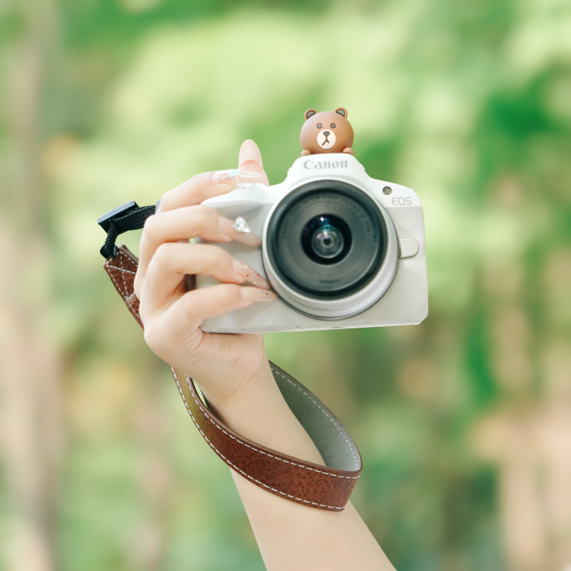 Qingjia PU bőr csuklópánt Pu01 – kompatibilis tükör nélküli és DSLR kamerákkal, egyszerű és strapabíró