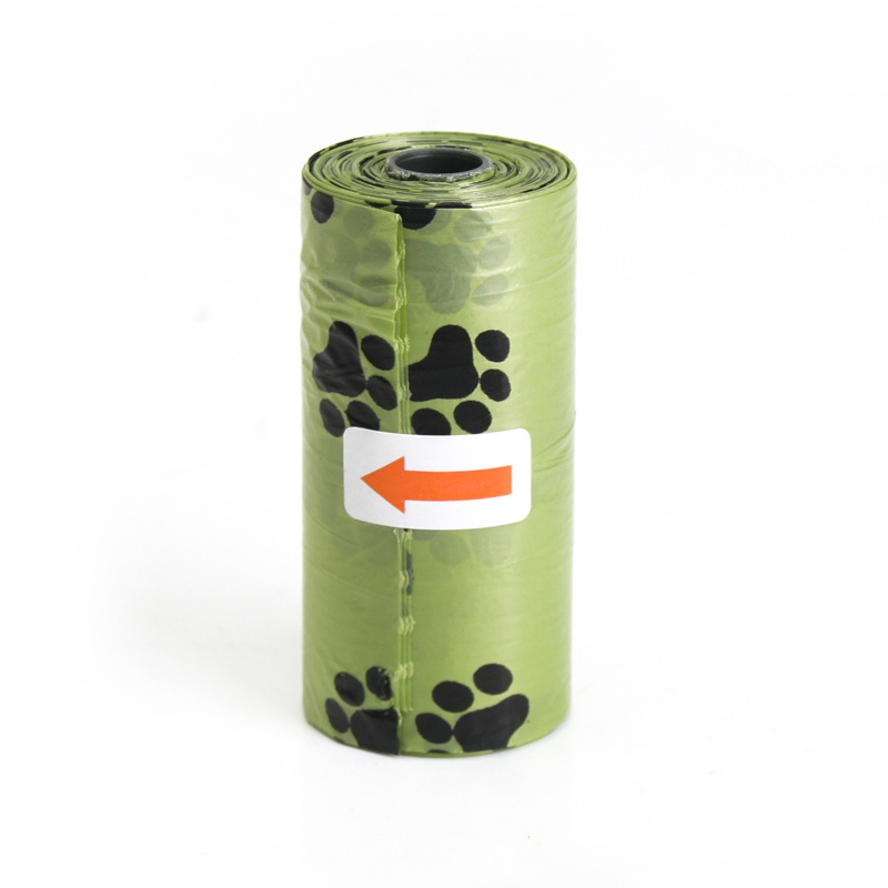 Pungi groase pentru gunoiul câinilor, cu deschidere plată, din PE biodegradabile