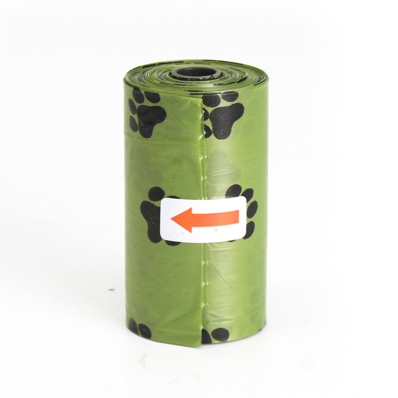 Pungi groase pentru gunoiul câinilor, cu deschidere plată, din PE biodegradabile