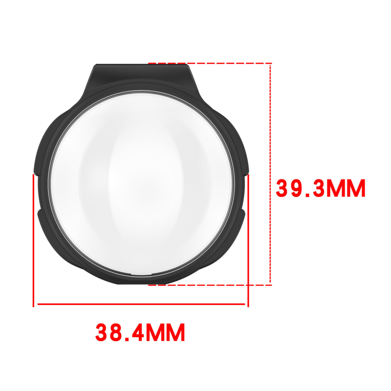 DJI 360 Protector optic din sticlă temperată cu montură bayonet – sticlă anti-zgârietură pentru cameră de acțiune panoramică