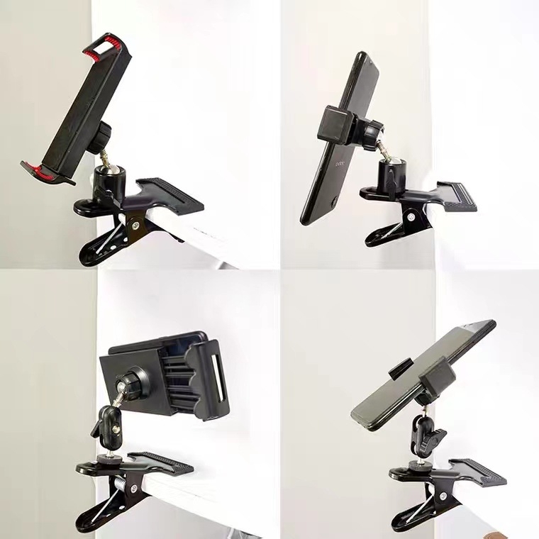 Art Life Drawing Board Clip — Suport pentru tabletă/telefon cu clips pentru planșă de desen — bază metalică, suport de birou cu două fețe, 240 g, compatibil cu iPhone 4, iPad Mini, iPhone 3G/3GS, iPod touch 2/3