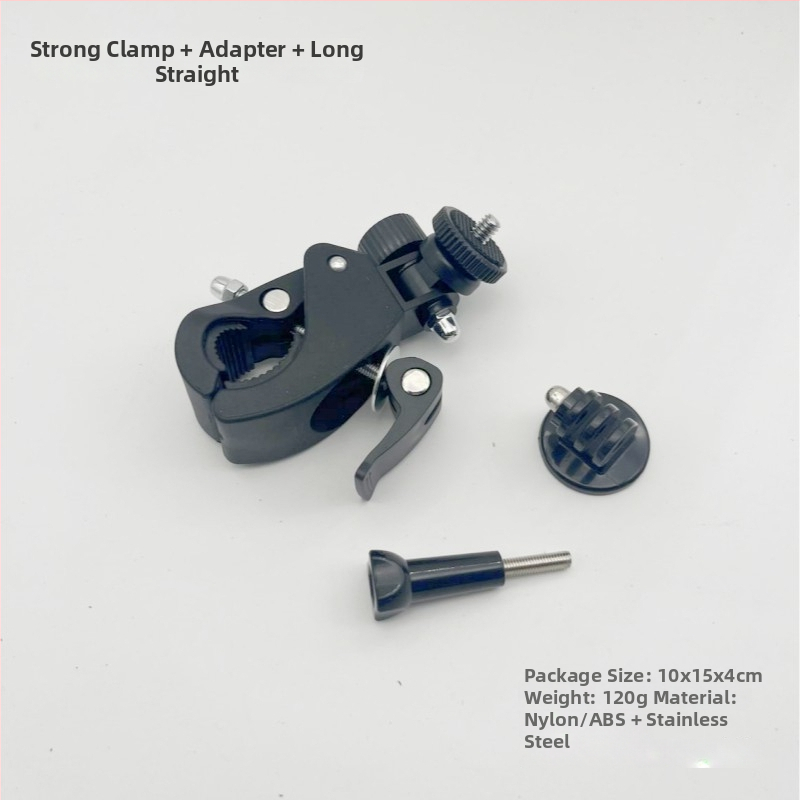 Koplo Nylonový držiak na palicu pre športovú kameru – pevný klip, univerzálna kompatibilita, adapter súčasťou